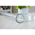 Miniatyrbillede 2 af 4: TD® Gennemsigtig PVC Borddug Hjem Deko til Beskyttelse mod Pletter 60 x 120 cm