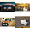Pikkukuva 4 / 4: TD® VR BOX Virtuaalitodellisuus VR Lasit 3D Kuulokkeet 3D Puhelin Lasit 4.7 "-6" Älypuhelimille