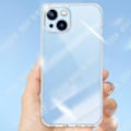 Pikkukuva 4 / 4: TD® Sopii iPhone 14:lle läpinäkyvä TPU-akryyli kaksiosainen älypuhelimen kotelo, sisäinen putoamissuoja, suojakuori