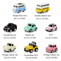 Miniatyrbillede 2 af 4: Børne legetøjsbil TD® Sæt med 8 dele Mini Træk tilbage Legering