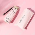 Miniatyrbillede 2 af 4: TD® Ultra-letvægt Firkantet Sort Plast Udendørs Solskærm, UV-beskyttelse, Bærbar Regn- og Solbeskyttelse.