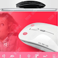 Miniatyrbillede 3 af 4: Trådløs mus - TD® - Ultra tynd - 2400 dpi - Plug and Play - Stille