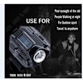 Miniatyrbild 2 av 4: TD®-klocka LED-fickor Ljus Stark handledsljus Utomhussport Nattcamping Vandring Svart litiumbatteri 4 block