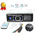 Pikkukuva 1 / 4: TD® Auto radio autossa audio USB-SD-portti MP3-soitin Bluetooth-vastaanotin handsfree Bluetooth-kaukosäätimellä stereo