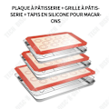 Pikkukuva 4 / 4: TD 2 kpl Jäähdytysmatto 40.5x30.5x2.5cm Ruostumaton teräs 304 Neliömäinen ulkogrilli Grillitarvikkeet Grillausmatto