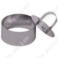 Miniatyrbild 2 av 2: TD® rte Mynt Rund Form I Rostfritt Stål Med Tryckare 8cm Diameter