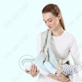 Miniatyrbillede 3 af 4: TD® Baby carrier scarf front horizontal support multifunctional cotton shoulders stool backpack four seasons universal