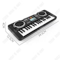 Miniatyrbillede 2 af 4: TD® Multifunktionelle simulerede musiklegespil 37-tasters elektronisk orgel til børn