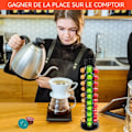 Miniatyrbillede 4 af 4: Porte kapsler dolce gusto original roterende display 40 styk støtte pladsbesparende skuffe opbevaring volumen kapacitet