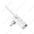 Pikkukuva 3 / 3: WiFi-vahvistin - TD® - Kaksoisosa 2.4G/5G - 1200 Mbps - 4 antennia - Ethernet-portti 10/100Mbps