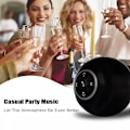 Pikkukuva 2 / 4: TD® langaton Bluetooth-kaiutin, kannettava pieni ääni, mini-värivalot, plug-in ulkosubwoofer autolle Vit, blå, gul, svart, rosa, röd