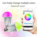Miniatyrbillede 2 af 4: Ampoule Bluetooth TD® E27 med skruefarve RGB APP kontrol