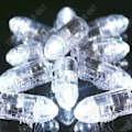 Miniatyrbild 2 av 4: TD® Mini lysande ballong led lysande elektroniskt vitt ljus batteriljusutsändande utan ballonger 50-pack