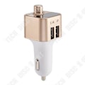 Miniatyrbillede 3 af 3: TD® Bil FM Sender - Dobbelt USB Bluetooth 4.1 - Oplader Håndfri Bil Kit FM Sender MP3 Afspiller