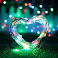 Miniatyrbild 2 av 4: TD® String Lights 5M 50LED, LED String Lights Batteridriven Liten LED Färgglad, fest julbröllopskväll.