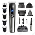Miniatyrbild 1 av 4: TD 5 i 1 Trimmer Daily Styling Kit för män Uppladdningsbar elektrisk trimmer med LED-skärm Skägg- och hårtrimmer för män
