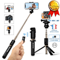 Miniatyrbild 1 av 4: Selfiestång TD® 12x5x3,5cm telefon kamera smartphone selfiestång bluetooth stativ bärbar selfiestång
