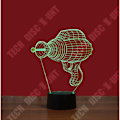 Miniatyrbillede 4 af 4: TD® Lampe Illusion Led Nattelys 3D 7 Farver Nattelys til Børn Touch Led Usb Bord