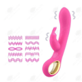 Miniatyrbillede 4 af 4: HTBE® Vandtæt trådløs vibrator Stærk vibration Kvindelig vibrator Vandtæt lavt støjniveau Vibration kvinde Pink