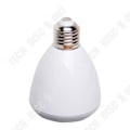 Miniatyrbillede 2 af 4: TD® Ampoule Smart Light Bluetooth LED-højttaler - trådløs stemmeboks Hvid - Multi-funktionel - Hvidt lys
