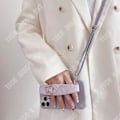 Miniatyrbillede 3 af 4: TD® Lædertaske med lynlås til iPhone 13 Pro, Justerbart håndledsstropp, Modstandsdygtig over for fingeraftryk