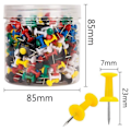 Miniatyrbillede 3 af 4: TD® Kasse 200 Multifarvede Pushpins til korktavle - Multi-brug Pushpins til Hjem, Skole, Kontor...