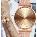 Miniatyrbillede 2 af 4: TD® Quartz Armbåndsure Casual og Business Series Mesh bæltemontre gaver til mænd 43544505