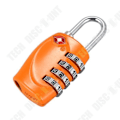 Miniatyrbillede 2 af 4: TD® 2 Låse med 4-cifret TSA kode til kufferter og tasker orange