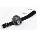 Miniatyrbild 3 av 4: TD®-klocka LED-fickor Ljus Stark handledsljus Utomhussport Nattcamping Vandring Svart litiumbatteri 4 block