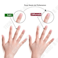 Miniatyrbillede 4 af 4: TD® 10 stk. Blyant greb, ergonomiske fingerledninger, skrivetilbehør til højrehåndede børn og studerende, forskellige farver