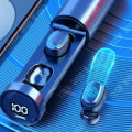 Pikkukuva 4 / 4: TD® Langattomat in-ear kuulokkeet Bluetooth Bluetooth 5.1 Matala melutaso ja vedenkestävyys Mini Älynäyttö