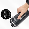 Miniatyrbild 4 av 4: Isolerad kaffemugg - TD® - 510 ml - Rostfritt stål - Värmeisolering - Läcksäker Svart