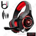 Miniatyrbillede 4 af 4: Gaming headset til PS4 Xbox One - TD® - Støjdæmpende mikrofon - LED lampe - Stereo bas - Volume kontrol - Justerbar mikrofon