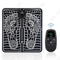 Miniatyrbillede 1 af 4: TD® Massagemad med impulser 6 tilstande Intelligent programmering Fjernbetjening Fodmassagepude