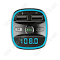 Miniatyrbillede 2 af 4: TD® FM Bluetooth-sender, bil MP3 radio trådløs kit med dual USB-porte, håndfri opkald, SD/TF understøttelse, USB