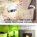 Miniatyrbillede 4 af 4: Bluetooth-højttaler - INNOVTEC - LED-pære 8W - Trådl remote - Vækkeur funktion - Dæmpbar