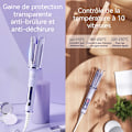 Miniatyrbillede 4 af 4: TD® Elektrisk roterende spiral automatisk krøllejern tourmaline keramik krøllejern konstant temperatur dobbelt isolation 21-30
