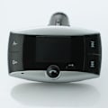 Miniatyrbillede 2 af 4: TD® FM Transmitter Håndfri Læser til Bil MP3 Modulator FM-transmitter Bluetooth Version USB med fjernbetjening skærm
