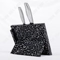 Miniatyrbillede 4 af 4: TD® Pliant MDF rådgivning snefnug magnetisk sugekniv køkken multifunktionel knivholder kniv hylde