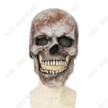 Miniatyrbillede 1 af 4: TD® Halloween skull mask, movable headgear, decorative cosplay mask for ghost festival, latex headgear