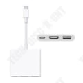 Miniatyrbild 4 av 4: Multiportadapter - TD® - 3 i 1 - USB-C - AV - Uppladdningsbar