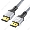 Miniatyrbillede 1 af 4: TD Kabel Display Port 1,5M 1.4 DP Kabel Audio Video HDR 8K 60Hz 4K 144Hz 2K 165Hz Display Port DP Kabel til PC Grafikkort