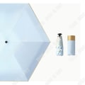 Miniatyrbillede 1 af 4: TD® Solbeskydd parasol UV parasol ultralet femdobbel 6-stangs mini bærbar kompakt regn eller skinnende dobbelt brug simpl