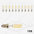 Miniatyrbillede 3 af 4: Ampoule TD®10 LED-lamper til energibesparelse retro stearinlys LED-lys retro glødelampe