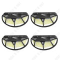 Miniatyrbillede 1 af 4: Solarlampe til haven - TD DIY MORE - 102 LED - Bevægelsessensor - Vandtæt - Pakke med 4