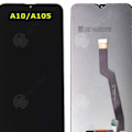Miniatyrbillede 2 af 4: INN Komplet berøringsskærm + LCD-skærm til SORT Samsung Galaxy A10 2019 A105 + Værktøjssæt