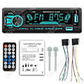 Miniatyrbillede 3 af 4: TD® Bilradio Bluetooth MP3-afspiller hukommelseskort U-disk bilradio central Bluetooth højtkvalitets lyforstærker