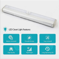 Miniatyrbillede 4 af 4: CONFO® LED batteri sensor lys natlampe skab lys natbord lampe gang natlampe