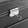 Miniatyrbillede 3 af 4: Etui - Læder - Urkasse - 20 ure - Sort - Chic