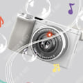 Miniatyrbild 2 av 4: TD® Bubble Camera Toys Shining Light Music Bubble Machine Outdoor Elektrisk Bubble Machine Bubble Toys Silver